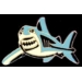 SHARK PINS WHATZ IT SHARK WITH TEETH PIN